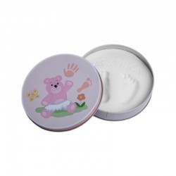 Baby HandPrint - Mulaj amprente in cutie cadou Dream Box Non-toxic Conform cu standardul european de siguranta EN 71-3:2019 Roz