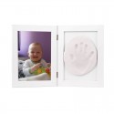 Baby HandPrint - Kit mulaj Memory Frame Cu rama foto 13x18 cm Non-toxic Conform cu standardul european de siguranta EN 71-3:2019
