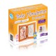 Baby HandPrint - Kit mulaj Memory Frame Cu rama foto 13x18 cm Non-toxic Conform cu standardul european de siguranta EN 71-3:2019