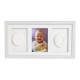Baby HandPrint - Kit mulaj cu dubla amprenta Double Memory Frame Cu rama foto 10x15 cm Non-toxic Conform cu standardul european 