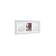 Baby HandPrint - Kit mulaj cu dubla amprenta Double Memory Frame Cu rama foto 10x15 cm Non-toxic Conform cu standardul european 