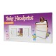 Baby HandPrint - Kit mulaj cu dubla amprenta Double Memory Frame Cu rama foto 10x15 cm Non-toxic Conform cu standardul european 