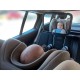 Petite&Mars - Oglinda auto retrovizoare rotativa 360 26.5 x 20 Negru