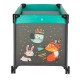 Petite&Mars - Patut pliant cu un nivel Cu intrare laterala cu fermoar 2 roti 120x60 cm Conform cu standardele europene de securi