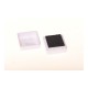 Petite&Mars - Set amprente mulaj cu cerneala pentru 20 de amprente manuta sau piciorus Non-toxic Baby Dab Violet/Gri