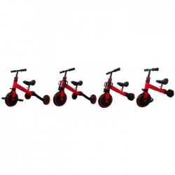 Bicicleta multifunctionala 4 in 1 cu pedale detasabile P8 R-Sport - Rosu - Resigilat