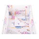 BabyNeeds - Lenjerie patut 5 piese Cu doua protectii laterale Pernuta Plapumioara Cearceaf Din bumbac Pentru patut 120x60 cm Ele