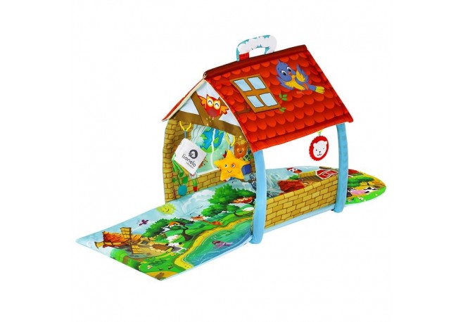 Lionelo - Salteluta educationala interactiva Agnes Cu jucarii Conform cu standardul european de securitate EN71 Multicolor