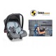 Lionelo - Scaun auto Noa Plus Scandi 0-13 Kg Cu maner reglabil Cu husa de picioare Cu capotina Cu salteluta cu doua fete Conform