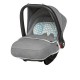 Lionelo - Scaun auto Noa Plus Scandi 0-13 Kg Cu maner reglabil Cu husa de picioare Cu capotina Cu salteluta cu doua fete Conform