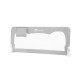 Lionelo - Bariera protectie pat Hanna  Cu buzunar accesorii 150x66 cm Conform cu standardul european de securitate BS7072 Gri