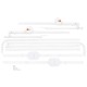 Lionelo - Bariera protectie pat Hanna  Cu buzunar accesorii 150x66 cm Conform cu standardul european de securitate BS7072 Gri