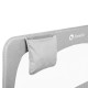 Lionelo - Bariera protectie pat Hanna  Cu buzunar accesorii 150x66 cm Conform cu standardul european de securitate BS7072 Gri
