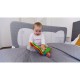 Lionelo - Bariera protectie pat Hanna  Cu buzunar accesorii 150x66 cm Conform cu standardul european de securitate BS7072 Gri