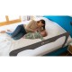 Lionelo - Bariera protectie pat Hanna  Cu buzunar accesorii 150x66 cm Conform cu standardul european de securitate BS7072 Gri