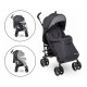 Lionelo - Carucior sport Irma Cu husa de picioare Cu plasa de tantari Conform cu standardul european de securitate EN1888-1 Negr