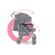Lionelo - Carucior sport Irma Cu husa de picioare Cu plasa de tantari Conform cu standardul european de securitate EN1888-1 Gri