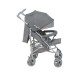 Lionelo - Carucior sport Irma Cu husa de picioare Cu plasa de tantari Conform cu standardul european de securitate EN1888-1 Gri