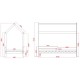 BabyNeeds - Patut din lemn Casuta 160x80 cm Alb