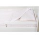 BabyNeeds - Patut din lemn Casuta 160x80 cm Alb
