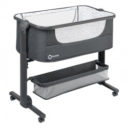Lionelo - Patut co-sleeper Timon Pliabil 3 in 1 Cu setare unghiulara Reglabil in 6 pozitii pe inaltime Din Aluminiu 90x50 cm Con