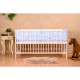 BabyNeeds - Patut din lemn Nadia transformabil pentru bebe si junior 140x70 cm Din lemn de pin si mdf Stabil si rezistent Inalti