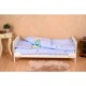 BabyNeeds - Patut din lemn Nadia transformabil pentru bebe si junior 140x70 cm Din lemn de pin si mdf Stabil si rezistent Inalti
