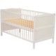 BabyNeeds - Patut din lemn Nadia transformabil pentru bebe si junior 140x70 cm Din lemn de pin si mdf Stabil si rezistent Inalti