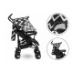 Lionelo - Carucior sport Elia Oslo Cu husa de picioare Cu plasa de tantari Conform cu standardul european de securitate EN1888-1