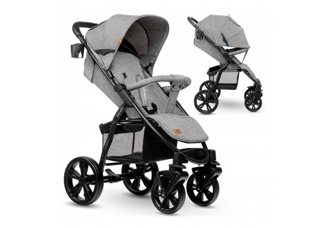 Lionelo - Carucior sport Annet Concrete Cu accesorii Gri