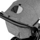 Lionelo - Carucior sport Annet Concrete Cu accesorii Gri