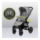 Lionelo - Carucior sport Annet Concrete Cu accesorii Gri