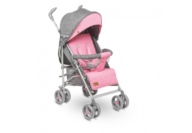 Lionelo - Carucior sport Irma Cu husa de picioare Cu plasa de tantari Conform cu standardul european de securitate EN1888-1 Roz
