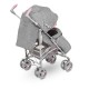Lionelo - Carucior sport Irma Cu husa de picioare Cu plasa de tantari Conform cu standardul european de securitate EN1888-1 Roz