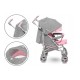Lionelo - Carucior sport Irma Cu husa de picioare Cu plasa de tantari Conform cu standardul european de securitate EN1888-1 Roz