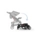 Lionelo - Carucior sport Emma Plus Cu tavita 2 Suporturi pentru pahar Geanta accesorii Conform cu standardul european de securit