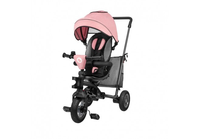 Lionelo - Tricicleta Tris Mecanism de pedalare libera Suport picioare Control al directiei Scaun reversibil Rotire 360 grade Pli