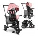 Lionelo - Tricicleta Tris Mecanism de pedalare libera Suport picioare Control al directiei Scaun reversibil Rotire 360 grade Pli