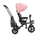 Lionelo - Tricicleta Tris Mecanism de pedalare libera Suport picioare Control al directiei Scaun reversibil Rotire 360 grade Pli