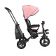 Lionelo - Tricicleta Tris Mecanism de pedalare libera Suport picioare Control al directiei Scaun reversibil Rotire 360 grade Pli