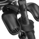 Lionelo - Tricicleta Tris Mecanism de pedalare libera Suport picioare Control al directiei Scaun reversibil Rotire 360 grade Pli