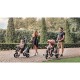 Lionelo - Tricicleta Tris Mecanism de pedalare libera Suport picioare Control al directiei Scaun reversibil Rotire 360 grade Pli
