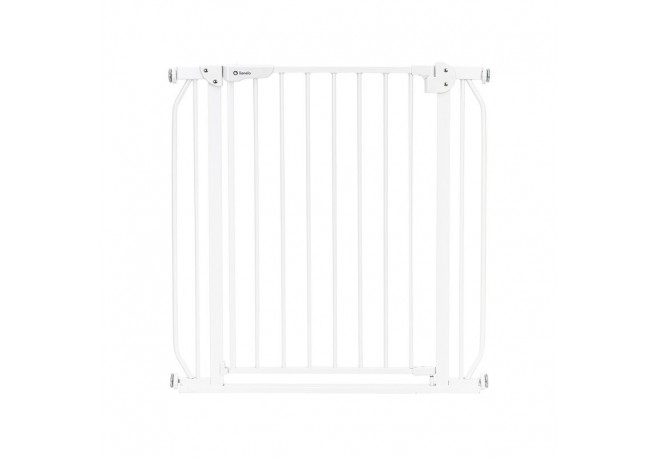Lionelo - Poarta de siguranta prin presiune Truus Slim 105 cm Conform cu standardul europeane de securitate EN1930 Alb