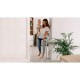 Lionelo - Poarta de siguranta prin presiune Truus Slim 105 cm Conform cu standardul europeane de securitate EN1930 Alb