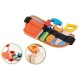 Joueco - Trusa de scule din lemn certificat FSC 33.5x14 cm 9 piese Multicolor