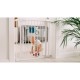Lionelo - Poarta de siguranta prin presiune Truus Slim 105 cm Conform cu standardul european de securitate EN1930 Gri