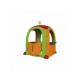 Paradiso Toys - Casuta de joaca pentru copii Cocoon Playhouse din plastic cu 3 autocolante supermarket bucatarie si atelier