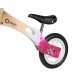 Lionelo - Bicicleta fara pedale Willy Bubblegum Cu tablita de scris Cu roti din spuma EVA 12 Alb/Roz