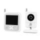 Lionelo - Videofon Babyline 7.1  Cu melodii Cu lampa inclusa