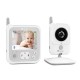 Lionelo - Videofon Babyline 7.1  Cu melodii Cu lampa inclusa